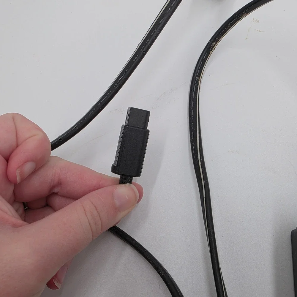 Nintendo GameCube AC Adapter DOL-002(USA) Power Supply Cord Black OEM GCN